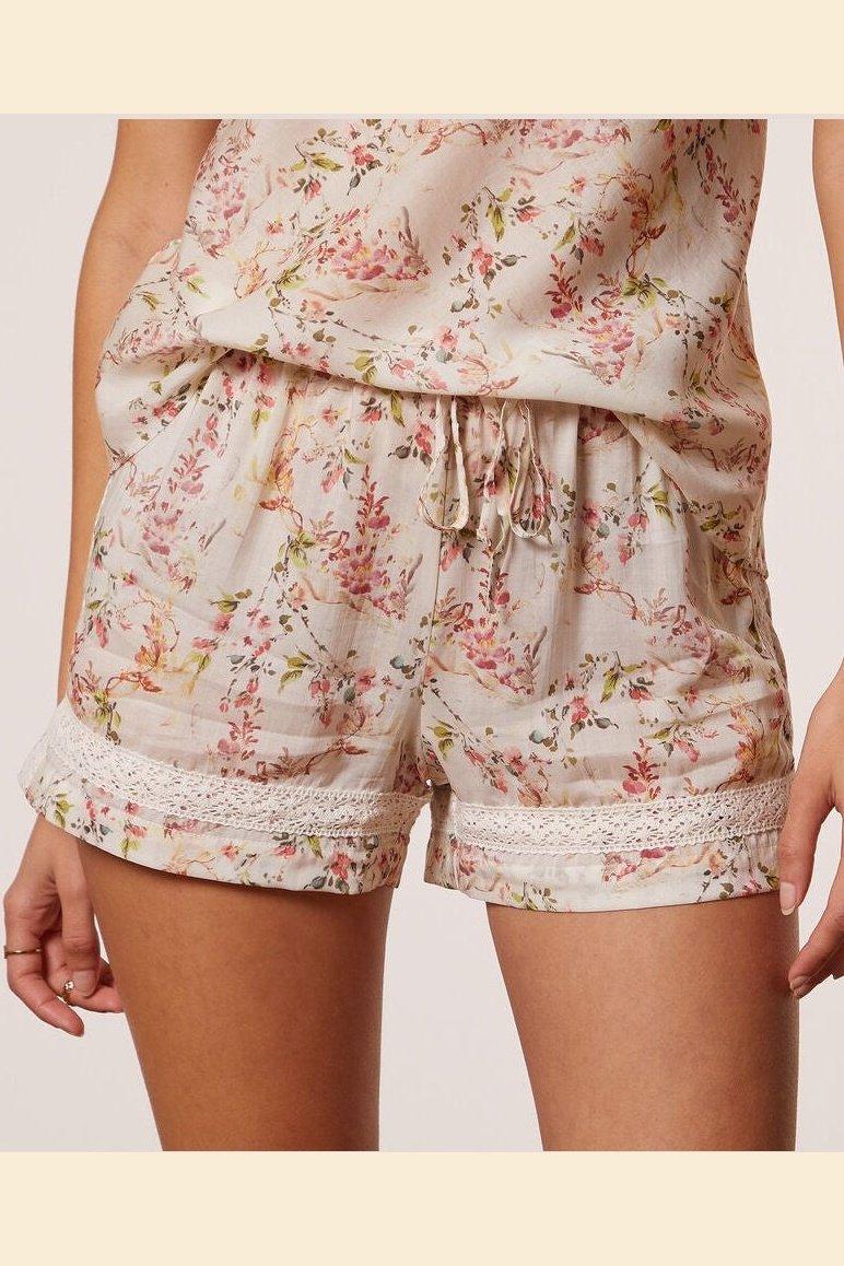 ETAM - מכנסי פיג'מה קצרים AMOUREUSE בהדפס פרחוני - MASHBIR//365