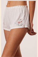 ETAM - מכנסי פיג'מה קצרים בשילוב רקמה ENYDE - MASHBIR//365