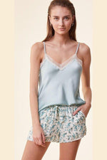 ETAM - מכנסי פיג'מה קצרים EVAD בהדפס פרחוני - MASHBIR//365