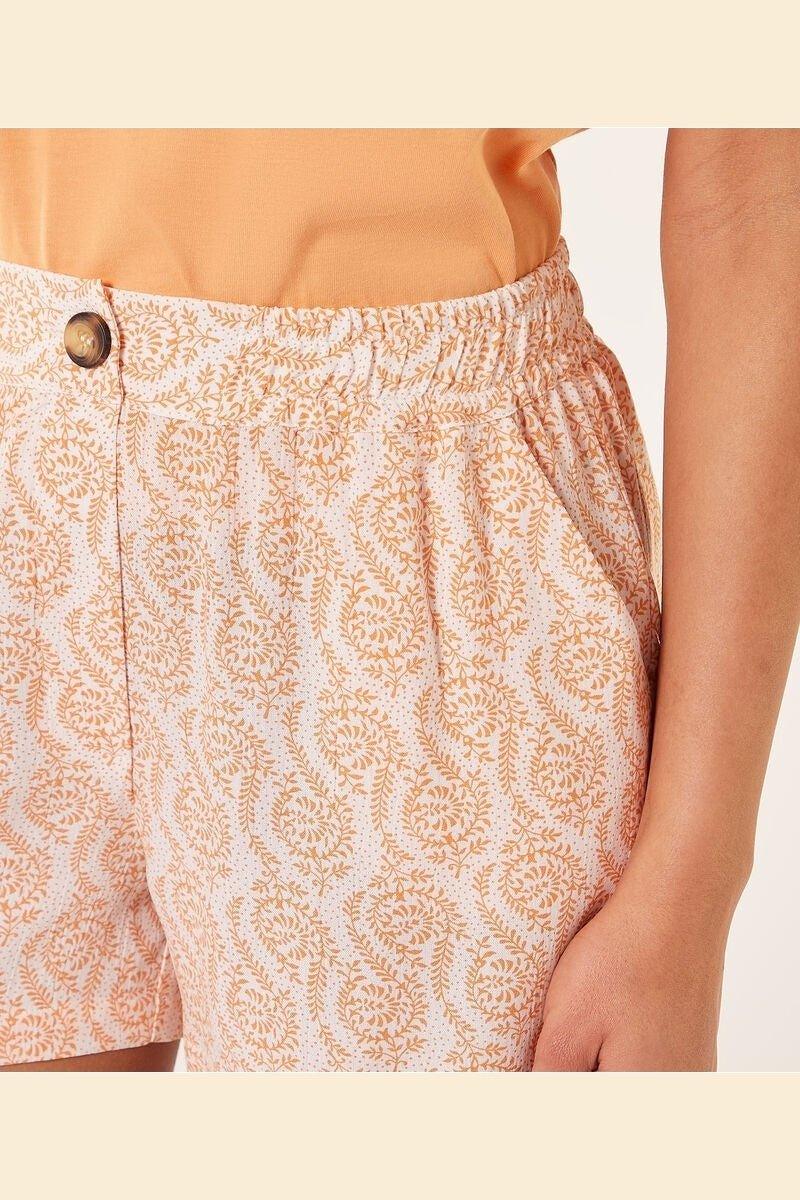 ETAM - מכנסי פיג'מה קצרים GULLY כתום - MASHBIR//365