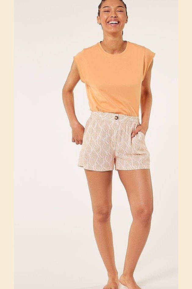 ETAM - מכנסי פיג'מה קצרים GULLY כתום - MASHBIR//365