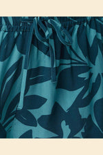 ETAM - מכנסי פיג'מה קצרים JAHIA הדפס עלים - MASHBIR//365