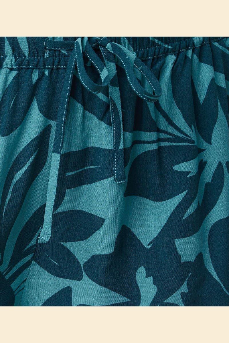 ETAM - מכנסי פיג'מה קצרים JAHIA הדפס עלים - MASHBIR//365