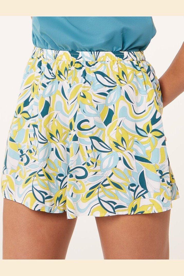 ETAM - מכנסי פיג'מה קצרים JONA בהדפס צבעוני - MASHBIR//365