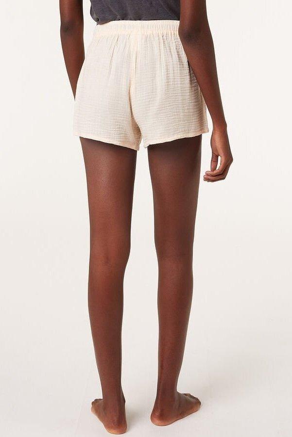ETAM - מכנסי פיג'מה קצרים SACHE קרם - MASHBIR//365