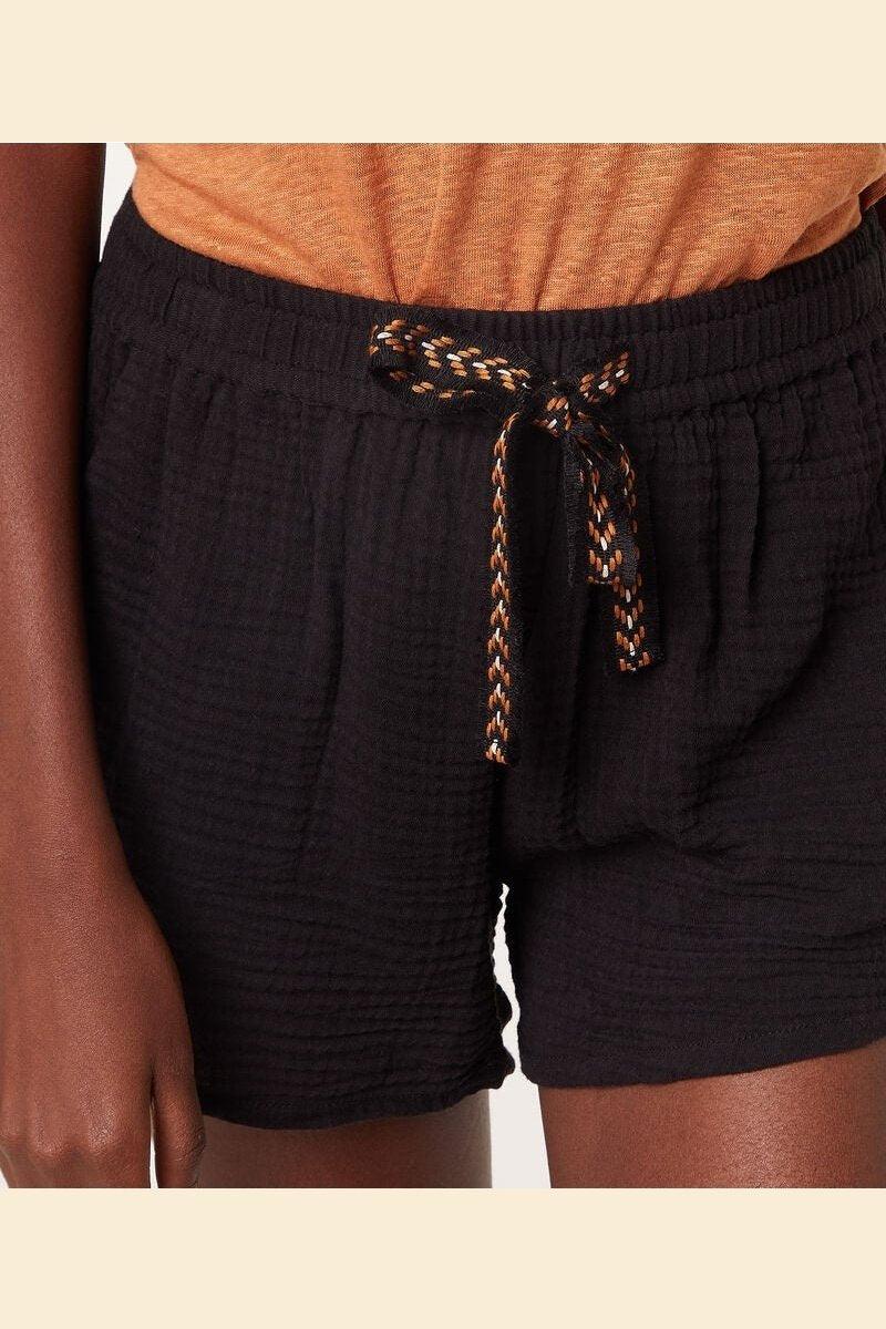 ETAM - מכנסי פיג'מה קצרים SACHE שחור - MASHBIR//365