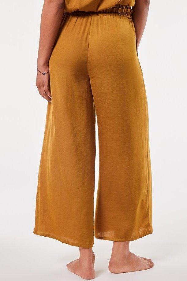 ETAM - מכנסי פיג'מה RUSTICA חרדל - MASHBIR//365