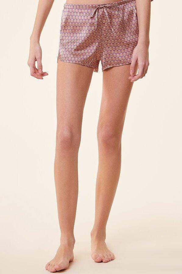 ETAM - מכנסי פיג'מה סאטן קצרים JENNIE - MASHBIR//365