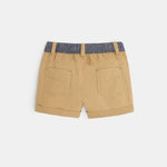 OBAIBI - מכנסי פשתן בצבע בז' לתינוקות - MASHBIR//365