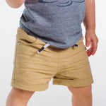 OBAIBI - מכנסי פשתן בצבע בז' לתינוקות - MASHBIR//365