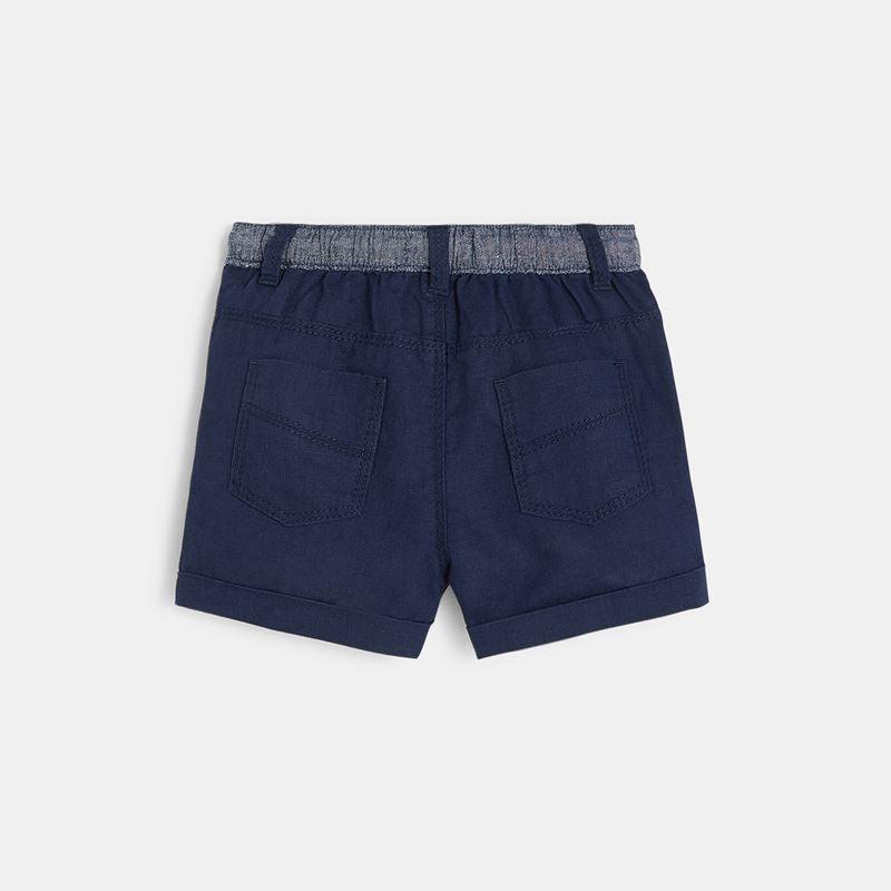 OBAIBI - מכנסי פשתן נייבי לתינוקות - MASHBIR//365