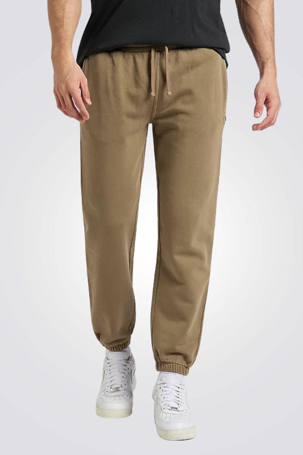 LEE - מכנסי פוטר AMMONITE בצבע חאקי - MASHBIR//365