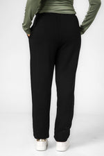 DELTA - מכנסי פוטר ארוכים בצבע שחור - MASHBIR//365