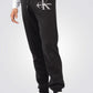 Calvin Klein - מכנסי פוטר בצבע שחור - MASHBIR//365 - 1