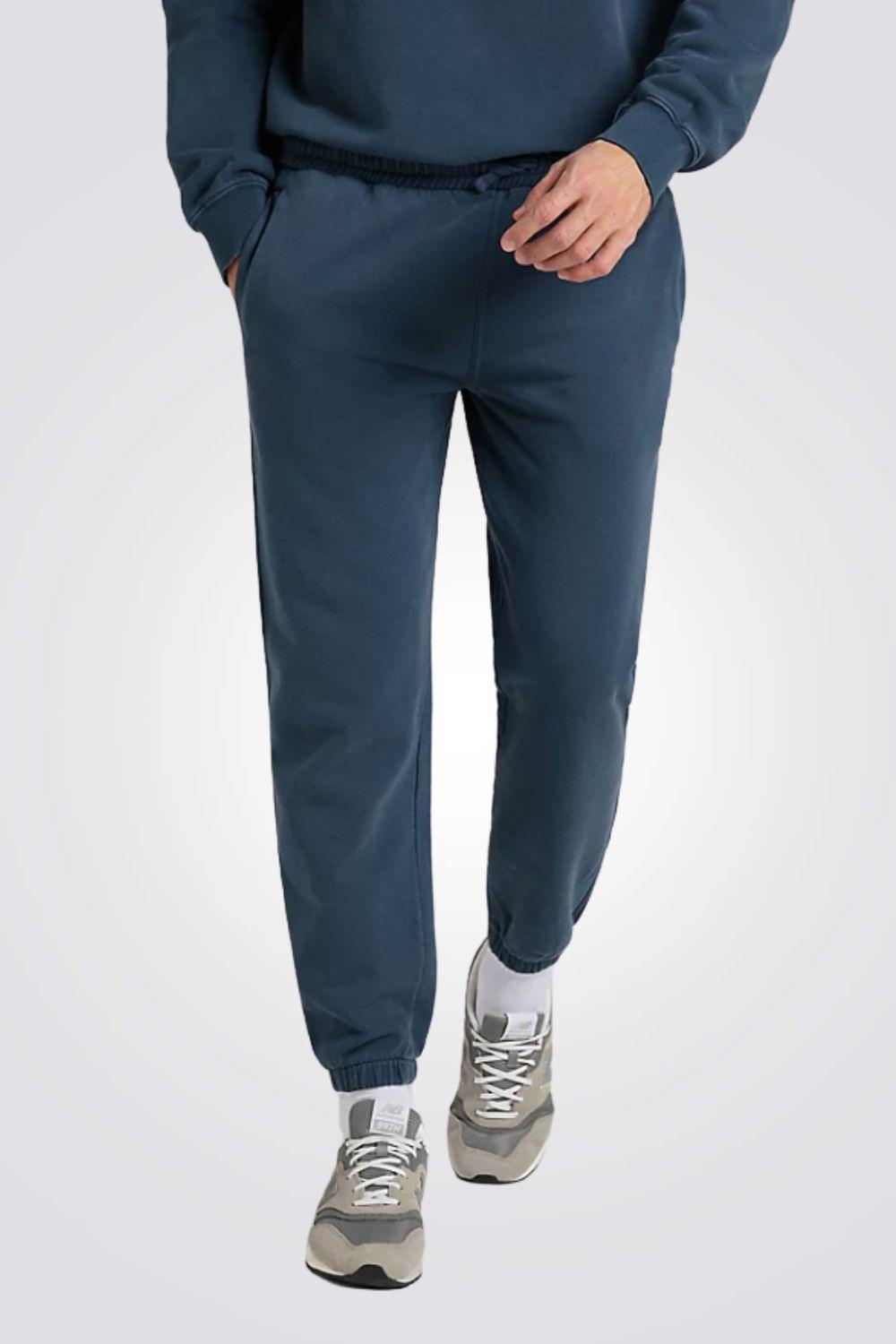 LEE - מכנסי פוטר MARINE בצבע כחול - MASHBIR//365