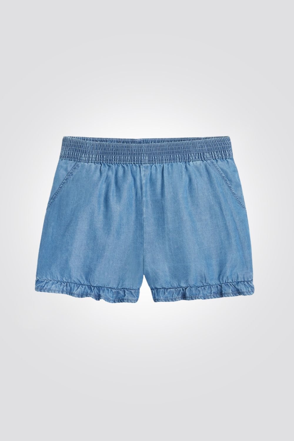 OKAIDI - מכנסי ג'ינס גומי לילדות בצבע כחול - MASHBIR//365