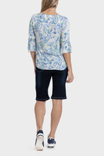 PUNT ROMA - מכנסי ג'ינס קצרים בצבע כחול - MASHBIR//365