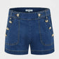 MORGAN - מכנסי ג'ינס קצרים עם כפתורים - MASHBIR//365 - 5