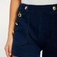 MORGAN - מכנסי ג'ינס קצרים עם כפתורים - MASHBIR//365 - 5