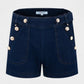 MORGAN - מכנסי ג'ינס קצרים עם כפתורים - MASHBIR//365 - 4
