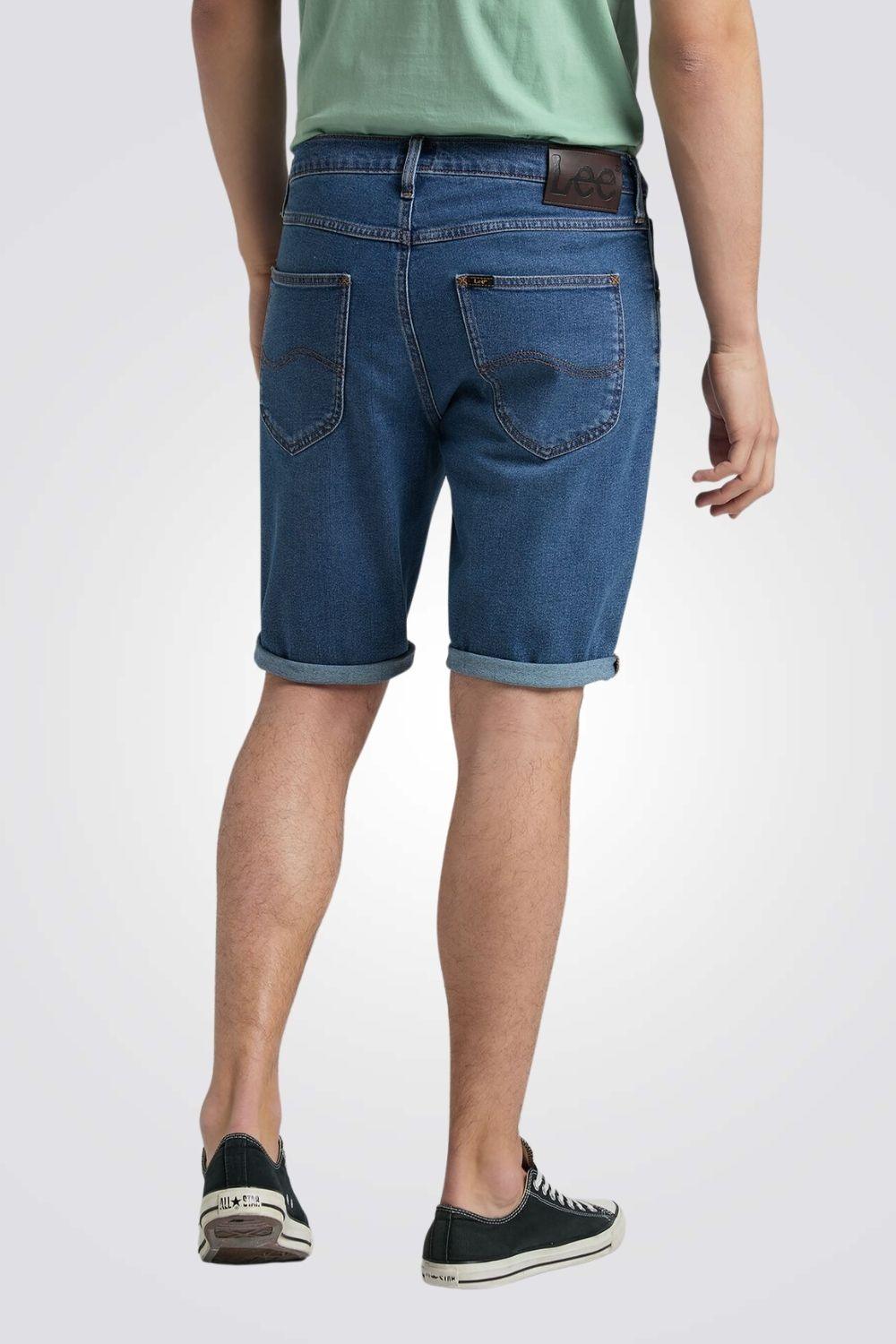 LEE - מכנסי ג'ינס קצרים MID WORN - MASHBIR//365