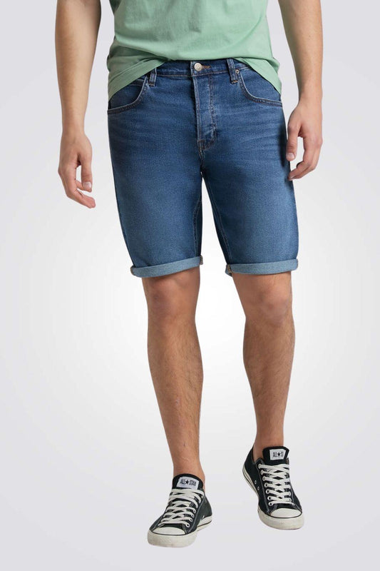 LEE - מכנסי ג'ינס קצרים MID WORN - MASHBIR//365