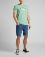 LEE - מכנסי ג'ינס קצרים MID WORN - MASHBIR//365