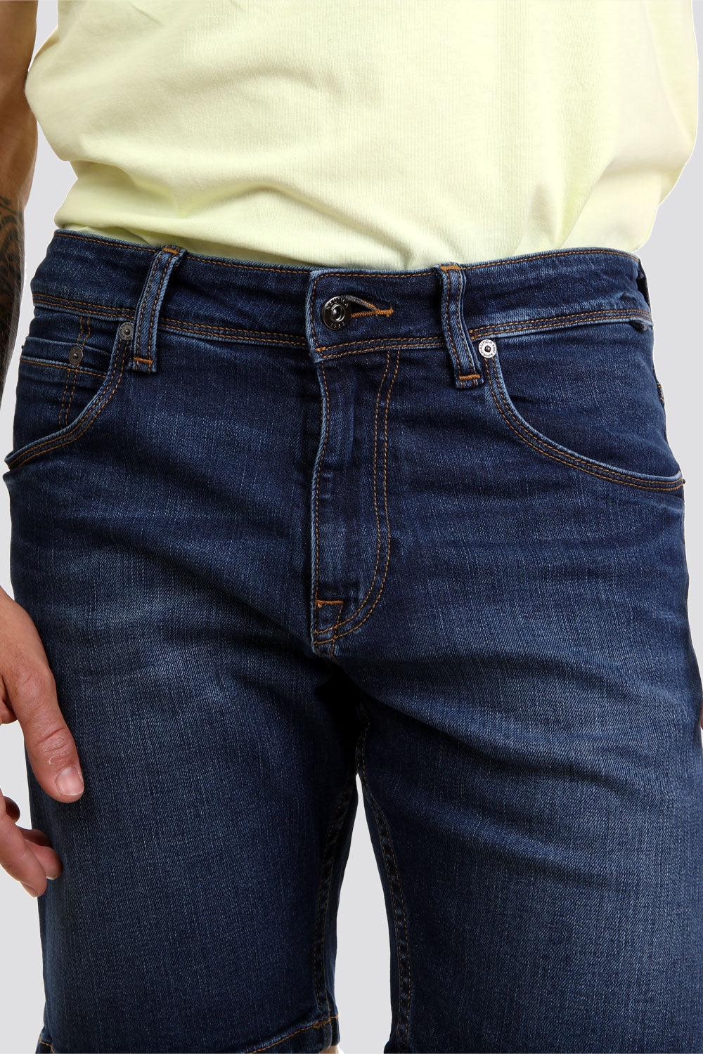 NAUTICA - מכנסי ג'ינס קצרים SLIM FIT - MASHBIR//365