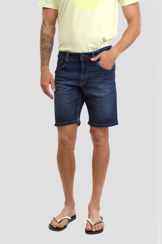 NAUTICA - מכנסי ג'ינס קצרים SLIM FIT - MASHBIR//365