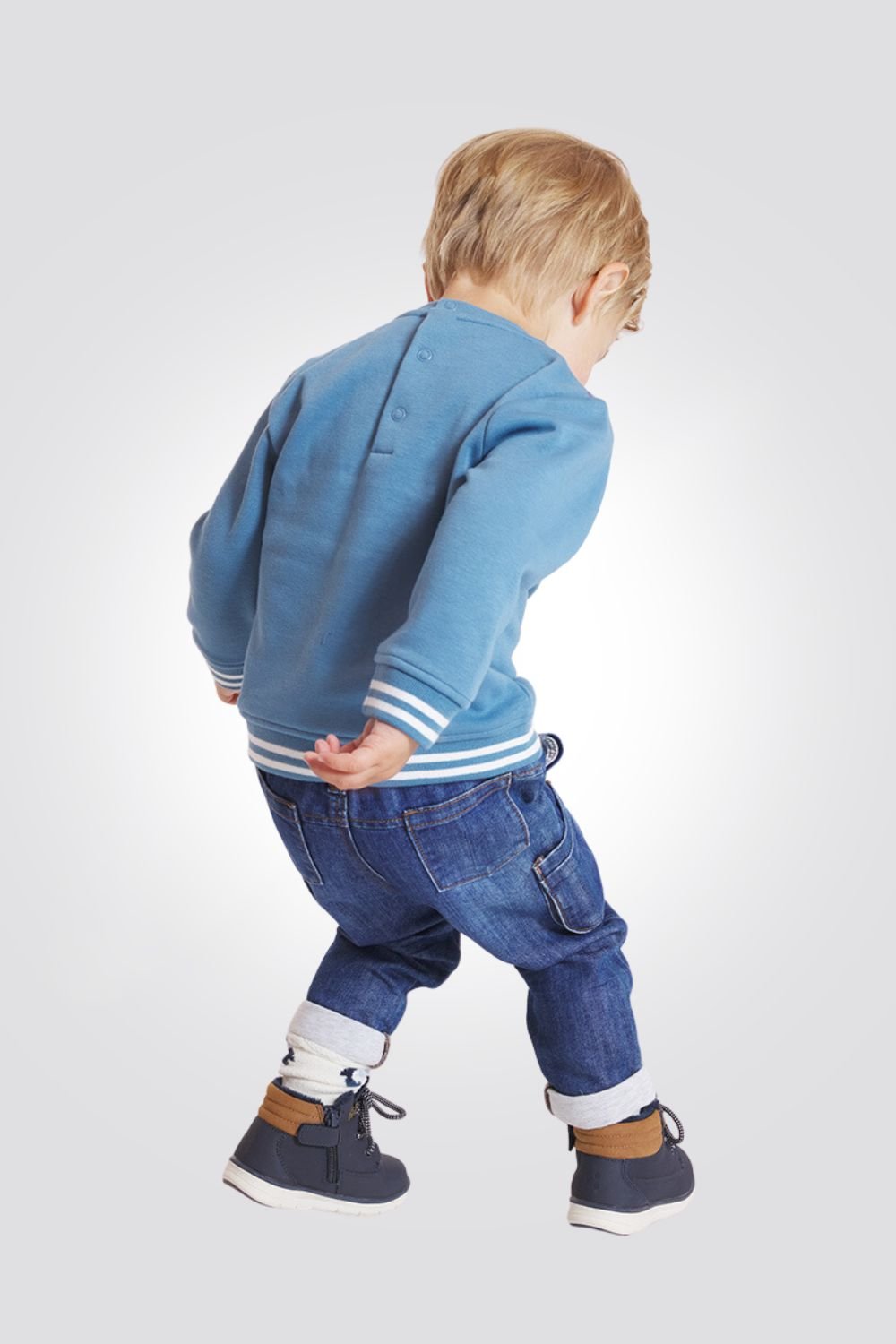 OBAIBI - מכנסי גינס עם שלייקס - MASHBIR//365