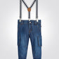 OBAIBI - מכנסי גינס עם שלייקס - MASHBIR//365 - 3
