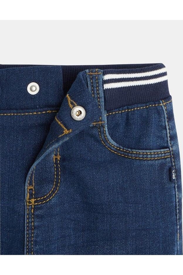 OBAIBI - מכנסי ג'ינס מותן אלסטית לתינוקות בנים - MASHBIR//365