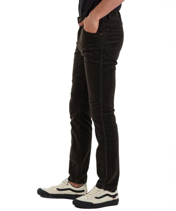 WRANGLER - מכנסי ג'ינס TEXAS SLIM ירוק כהה - MASHBIR//365