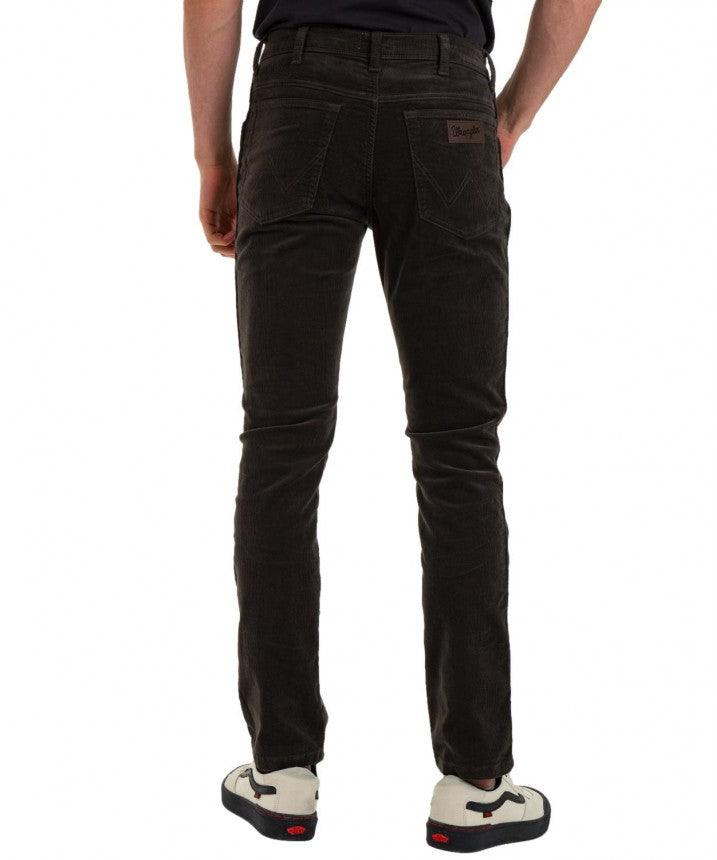 WRANGLER - מכנסי ג'ינס TEXAS SLIM ירוק כהה - MASHBIR//365