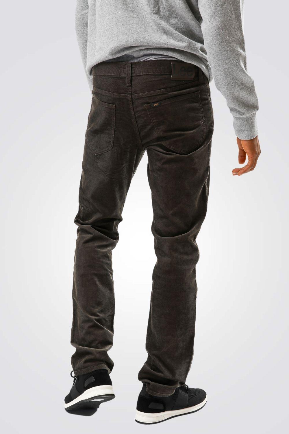 LEE - מכנסי ג'ינס ZIP FLY חום - MASHBIR//365