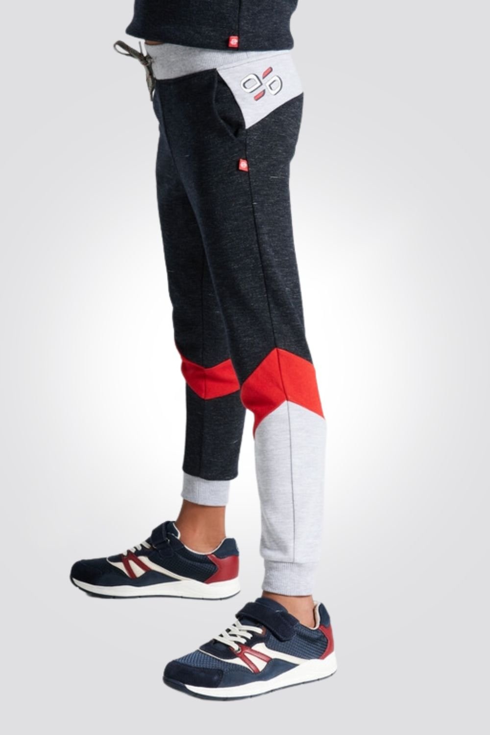 OKAIDI - מכנסי ג'וגינג משולשים כחולים - MASHBIR//365