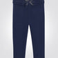 OBAIBI - מכנסי טייץ סריג עם חגורה אלסטית בכחול - MASHBIR//365 - 1