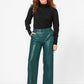 KENNETH COLE - מכנסי צ'ינו בצבע ירוק מטאלי - MASHBIR//365 - 4
