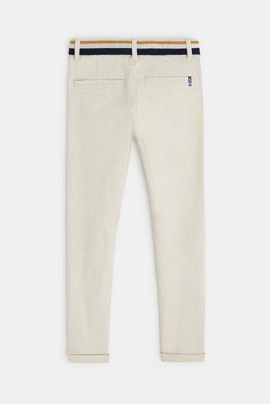 OKAIDI - מכנסי צ'ינו קנבס בצבע בז' לילדים - MASHBIR//365