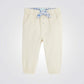 OBAIBI - מכנסי קפלים בצבע לבן לתינוקות - MASHBIR//365