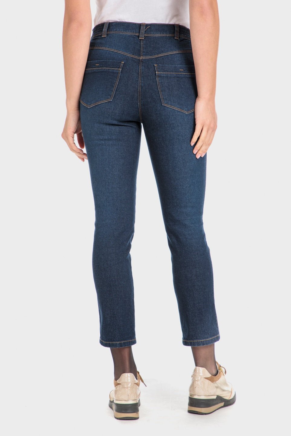 PUNT ROMA - מכנסי קפרי ג'ינס - MASHBIR//365