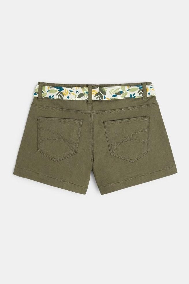 OKAIDI - מכנסי קנבס חגורה לילדות - MASHBIR//365