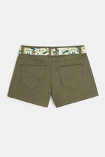 OKAIDI - מכנסי קנבס חגורה לילדות - MASHBIR//365