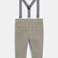 OBAIBI - מכנסי קנבס עם רצועות נשלפות לתינוקות - MASHBIR//365 - 4