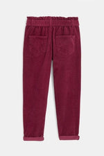 OKAIDI - מכנסי קורדרוי בצבע סגול לילדות - MASHBIR//365