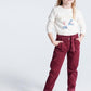 OKAIDI - מכנסי קורדרוי בצבע סגול לילדות - MASHBIR//365 - 5