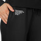 KENNETH COLE - מכנסי לאונג' ארוכים עם הדפס לוגו בצבע שחור - MASHBIR//365 - 3