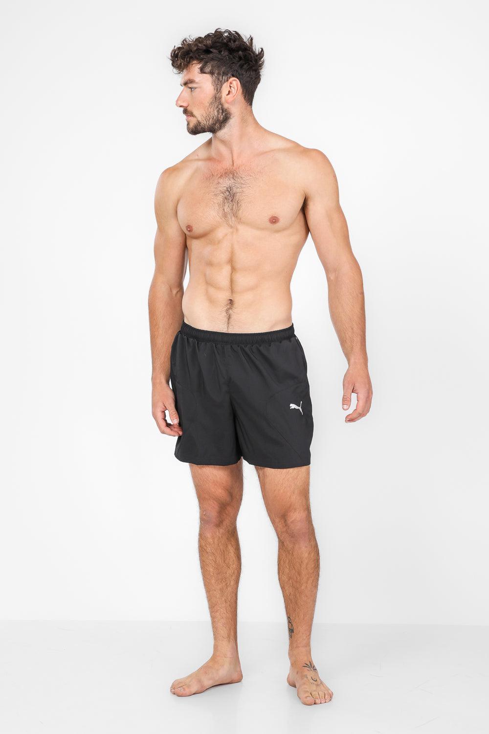 PUMA - מכנסי ריצה RUN FAVORITE WOVEN בצבע שחור - MASHBIR//365