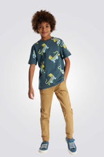 OKAIDI - מכנסי טרנינג בצבע בז' לילדים - MASHBIR//365