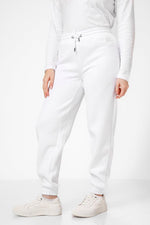 KENNETH COLE - מכנסי טרנינג בצבע לבן - MASHBIR//365